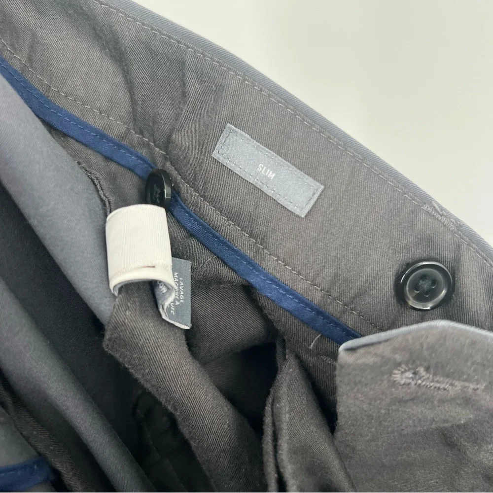 Bonobos Grey Weekday Warrior Friday Slim Dress Pants
